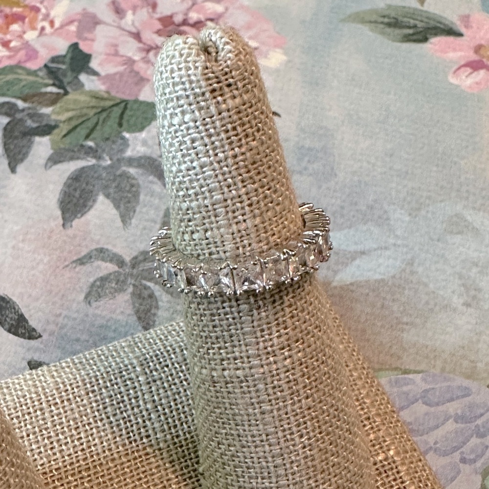 Park Lane Silver Sparkle Ring